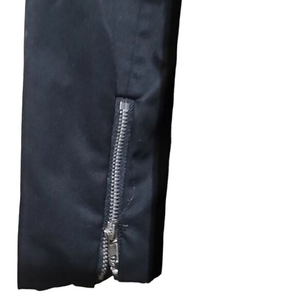 HM Brown and Black ColorBlock Trench Coat Sz 10 - Picture 4 of 8